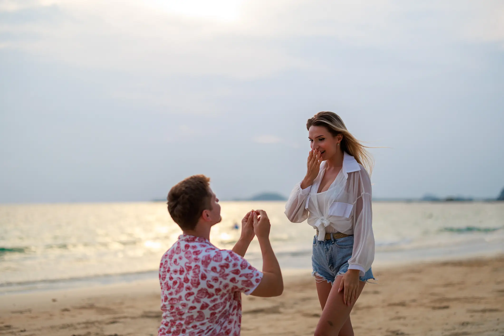 A study found that less than one percent of women propose to their boyfriends (Getty Stock)