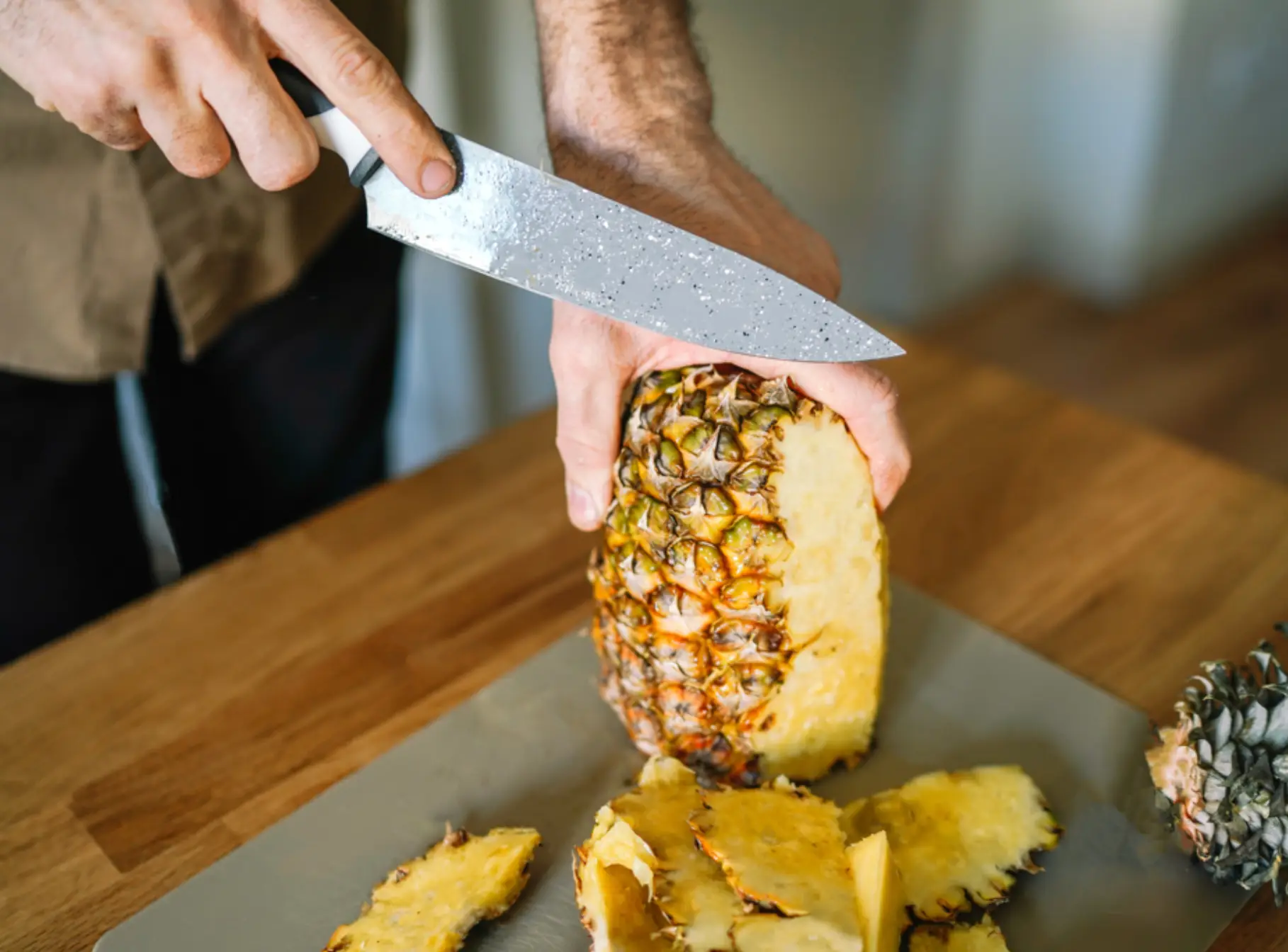 It's hard to eat too much pineapple in one sitting (Getty Stock Photo)