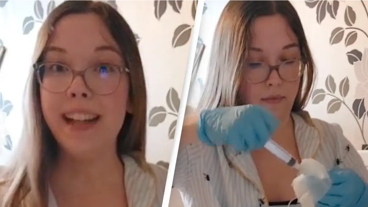 Woman who can't eat or drink anything because her stomach is paralyzed shows how she survives