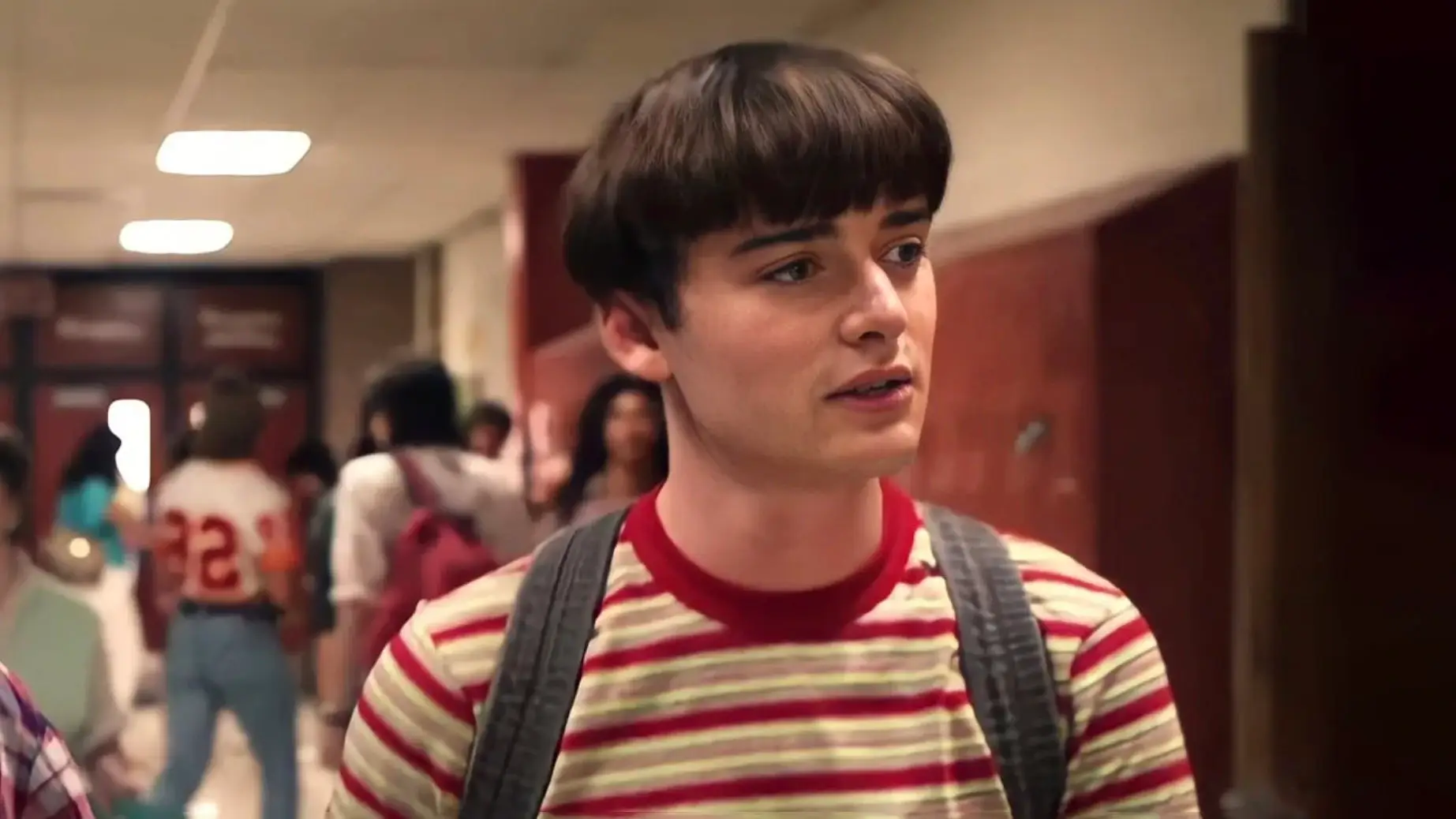 Noah Schnapp in Stranger Things season four.