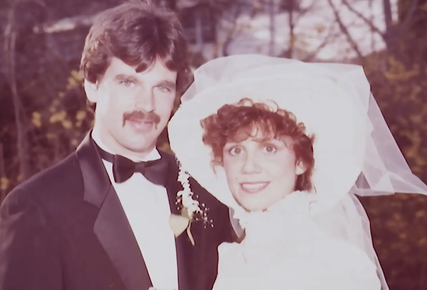 Orio and Debbie Palmer seen on their wedding day (NBC New York)