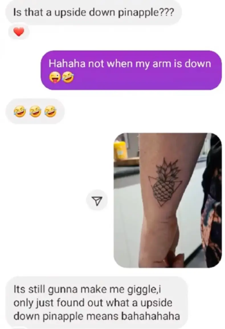 Brittany Lewin had no idea what the tattoo meant.