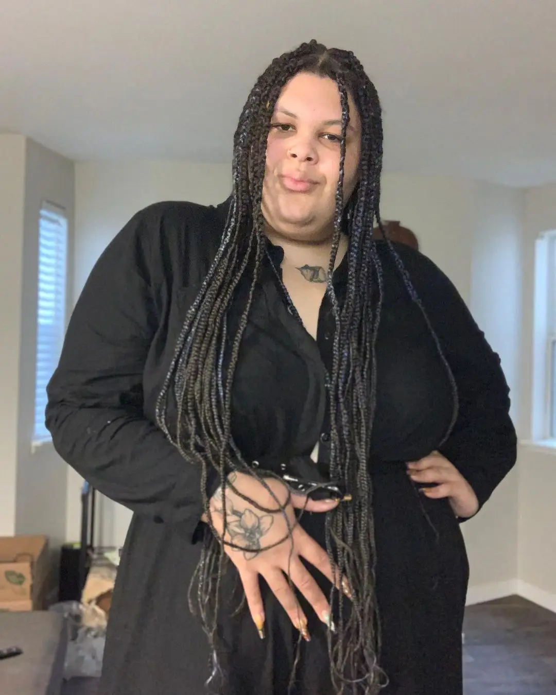 Jahni found out they were intersex when they were 18.