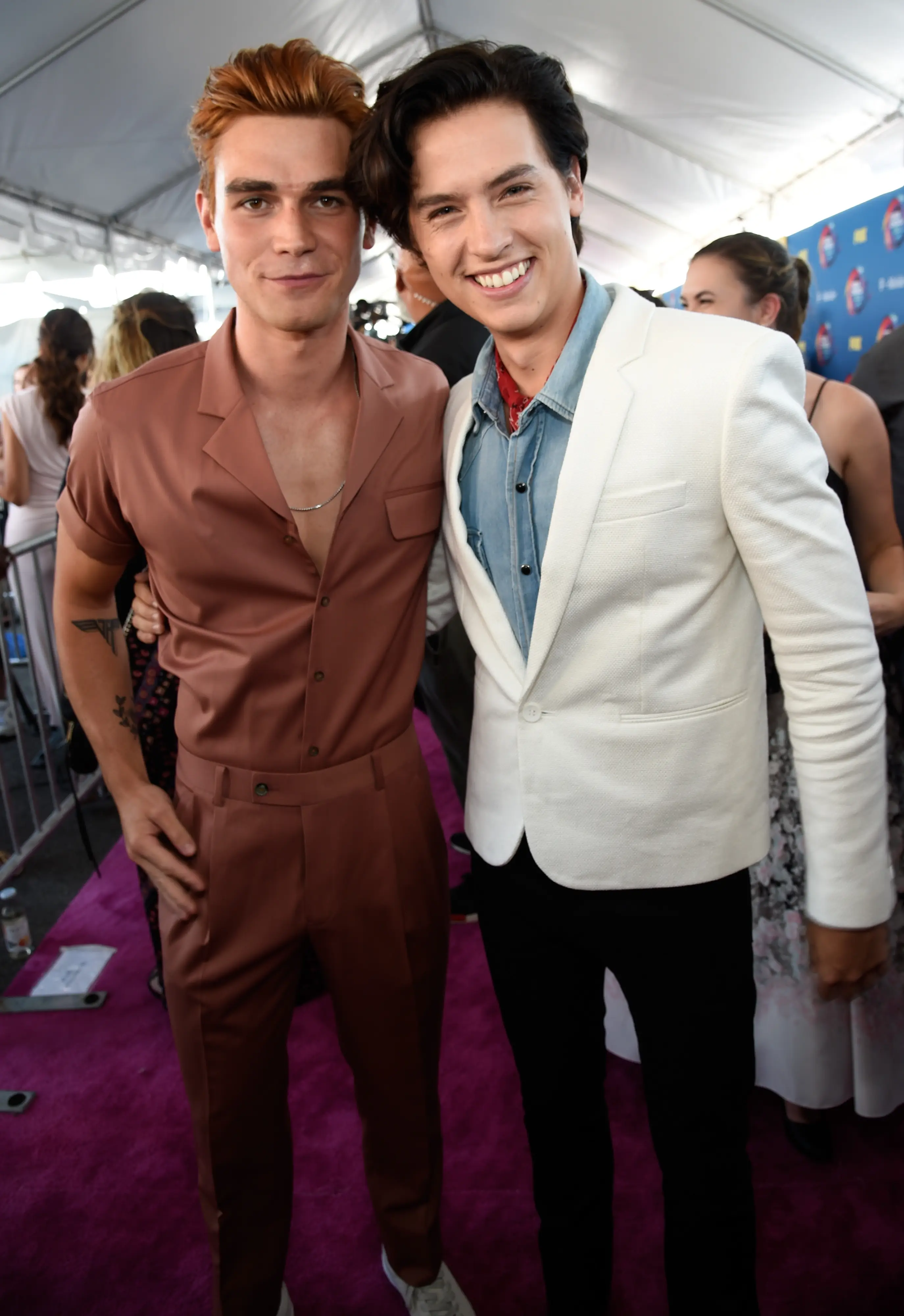 It was the punch from Sprouse that helped Apa get his life together ( Kevin Mazur/Getty Images)