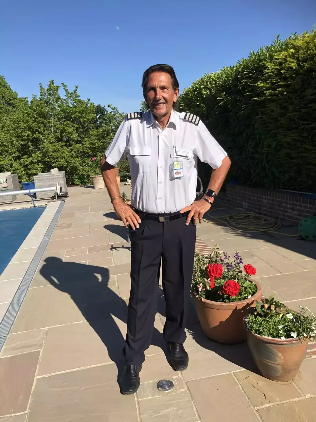 Pilot Nick Eades has revealed why the 'brace' position is so important (Nick Eades)