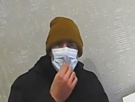 Mangione was wearing a medical mask in the McDonald's (WBAL-TV 11)