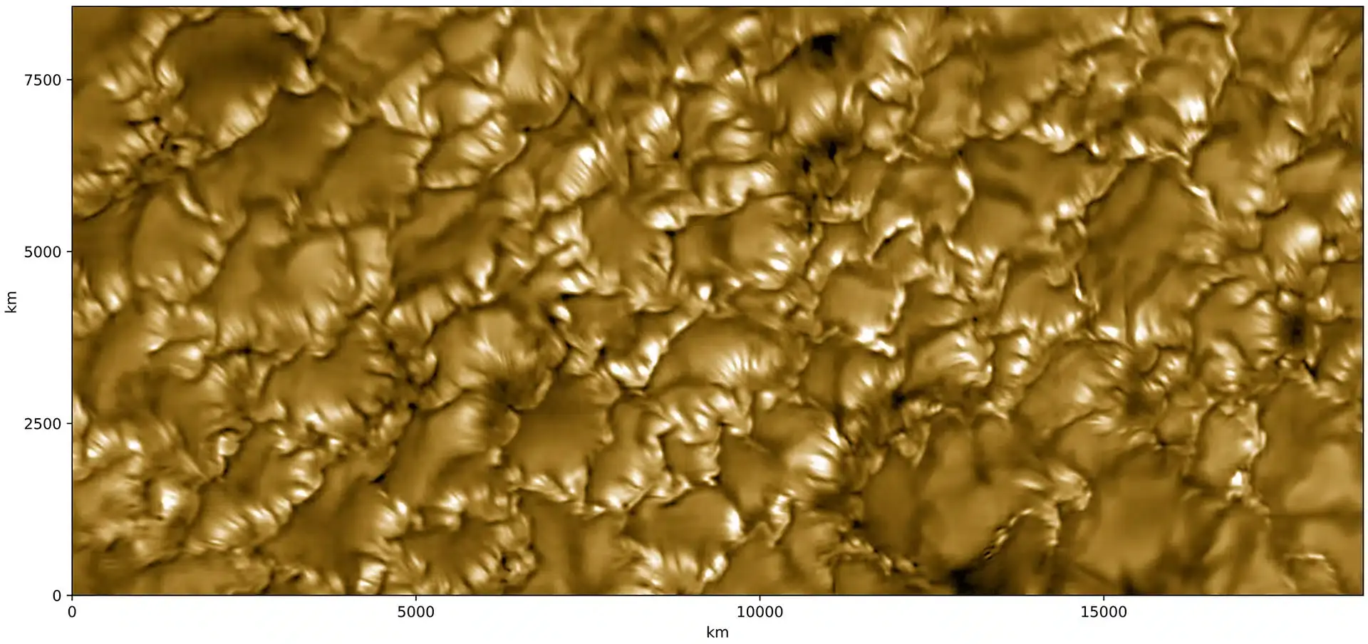 The 'sharpest-ever' photo of the Sun's surface (NSF/NSO/AURA)