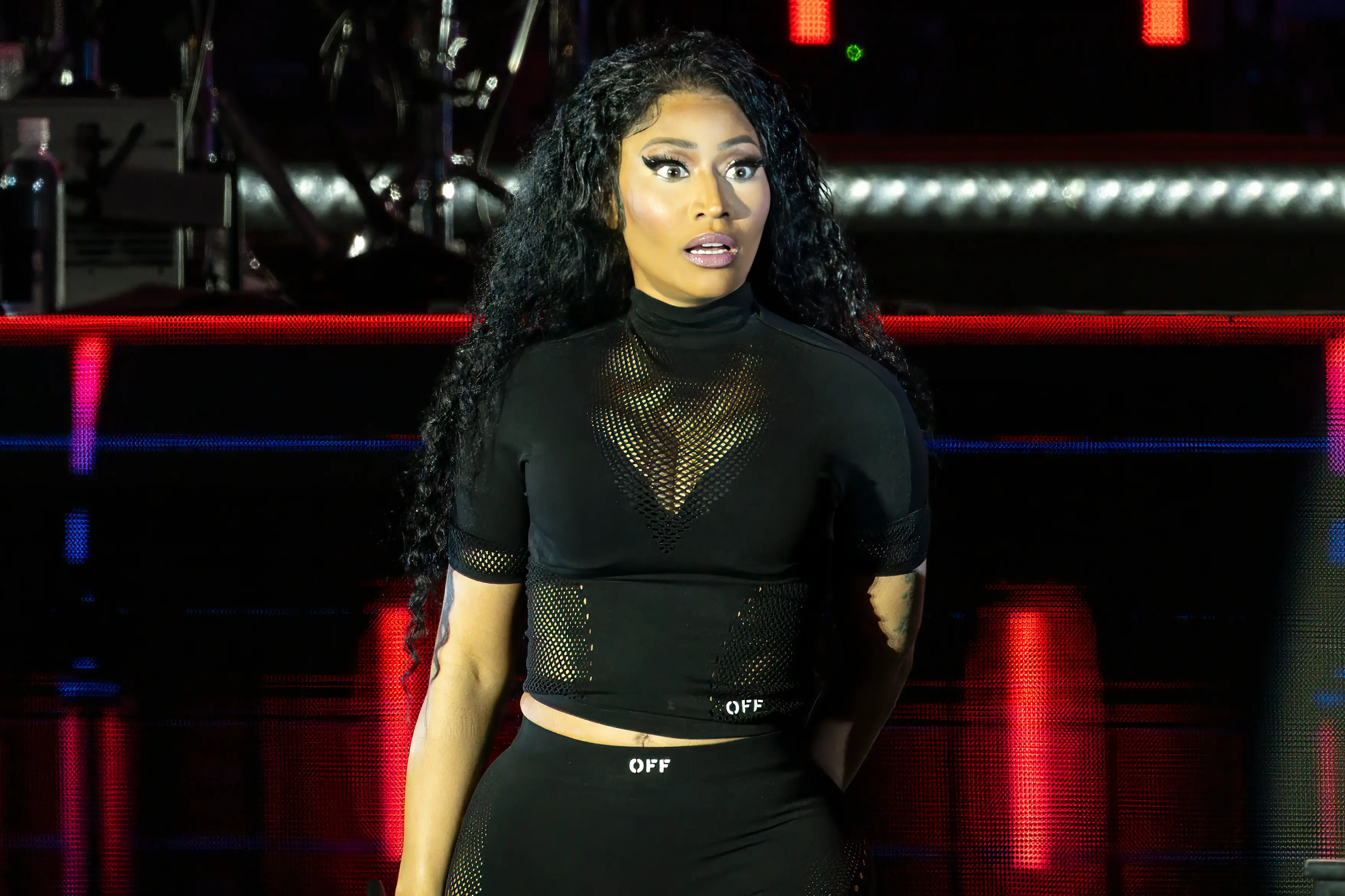 Nicki Minaj fans sounded off on social media about her lacklustre performance.(Astrida Valigorsky/WireImage)