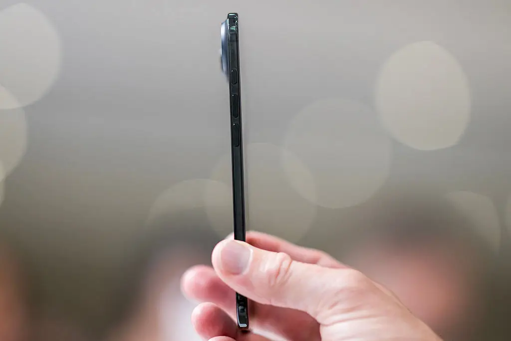 Apple's thinnest iPhone model yet has proven unpopular with fans (NIC COURY/AFP via Getty Images)