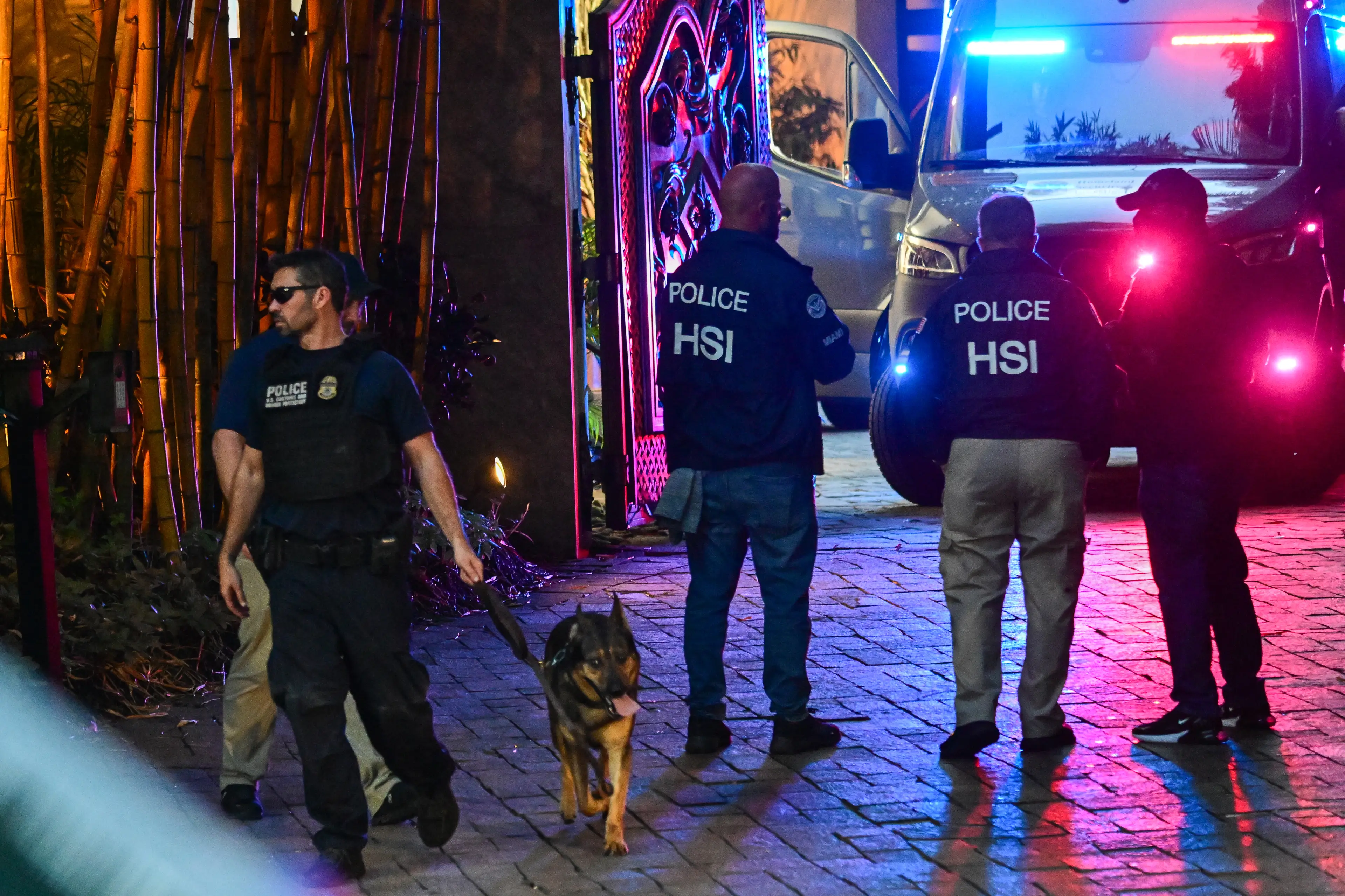 Sean Combs' homes were raided back in March (GIORGIO VIERA/AFP via Getty Images) 