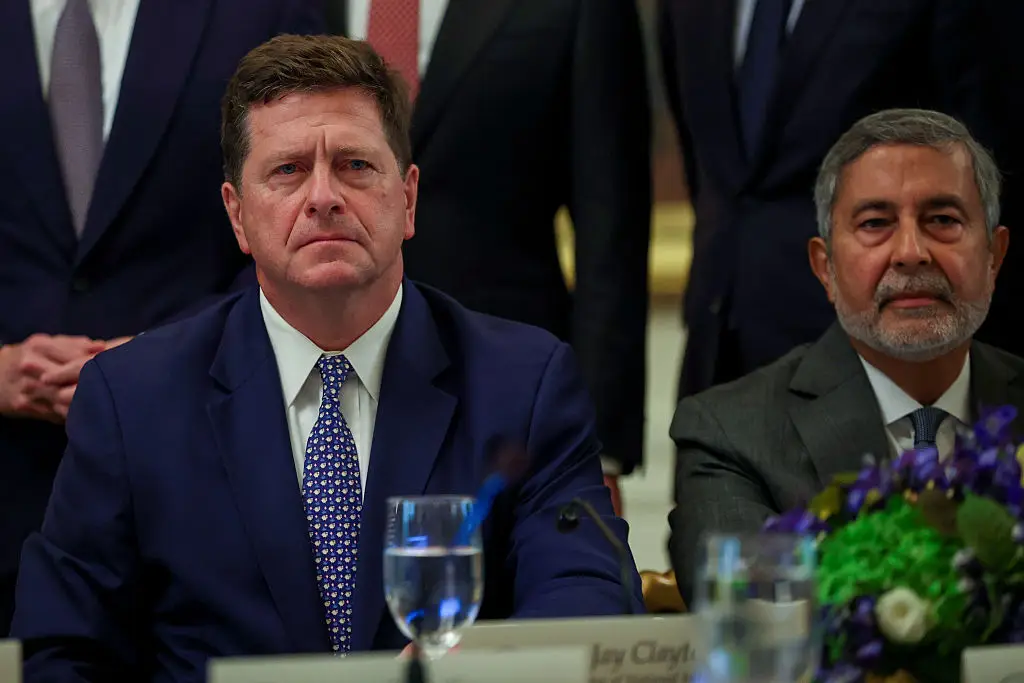 Jay Clayton will lead the 'Super Intelligence Force' (Photo by Kevin Dietsch/Getty Images)
