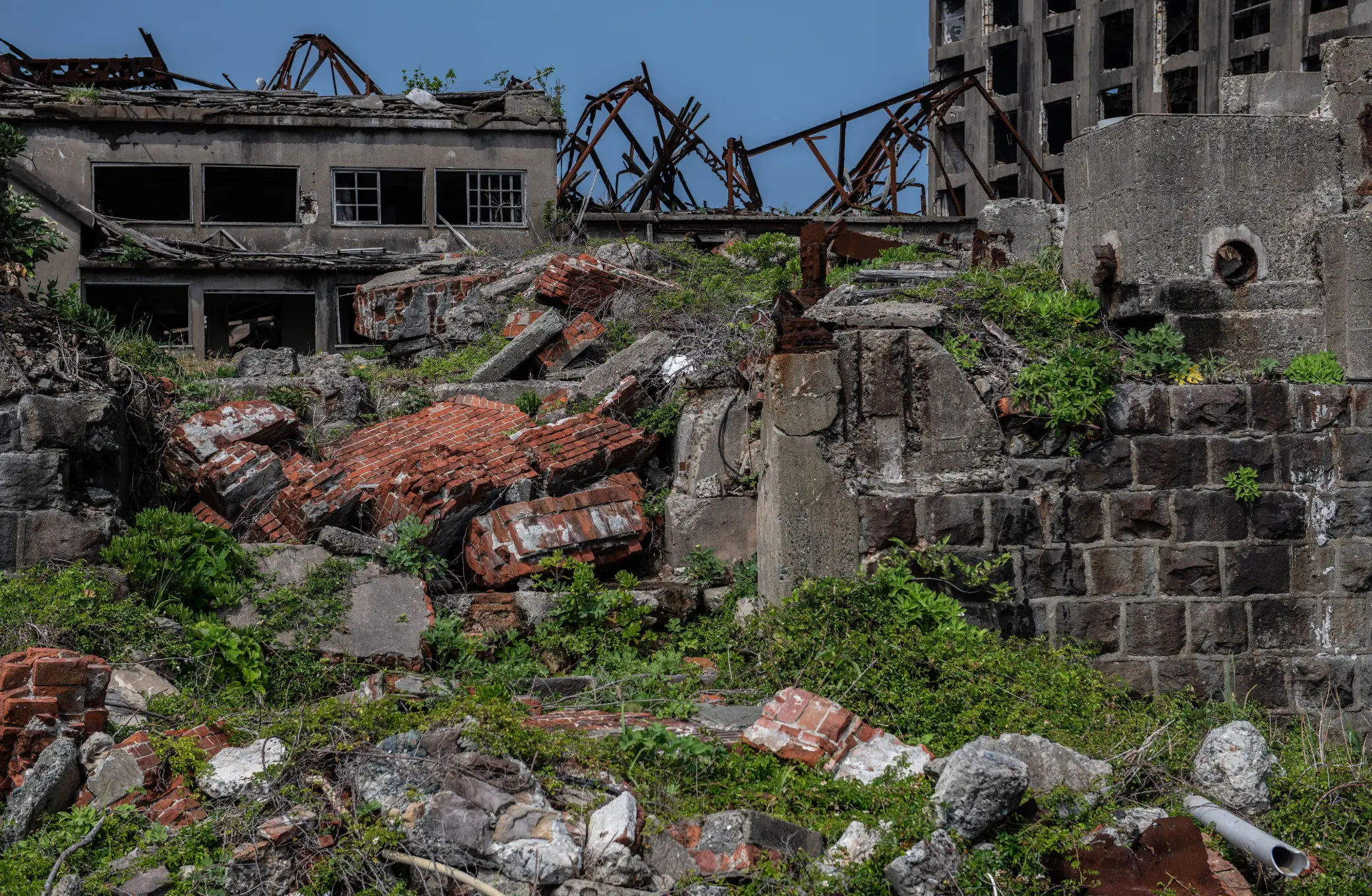 Eventually everyone left the island (Carl Court/Getty Images)