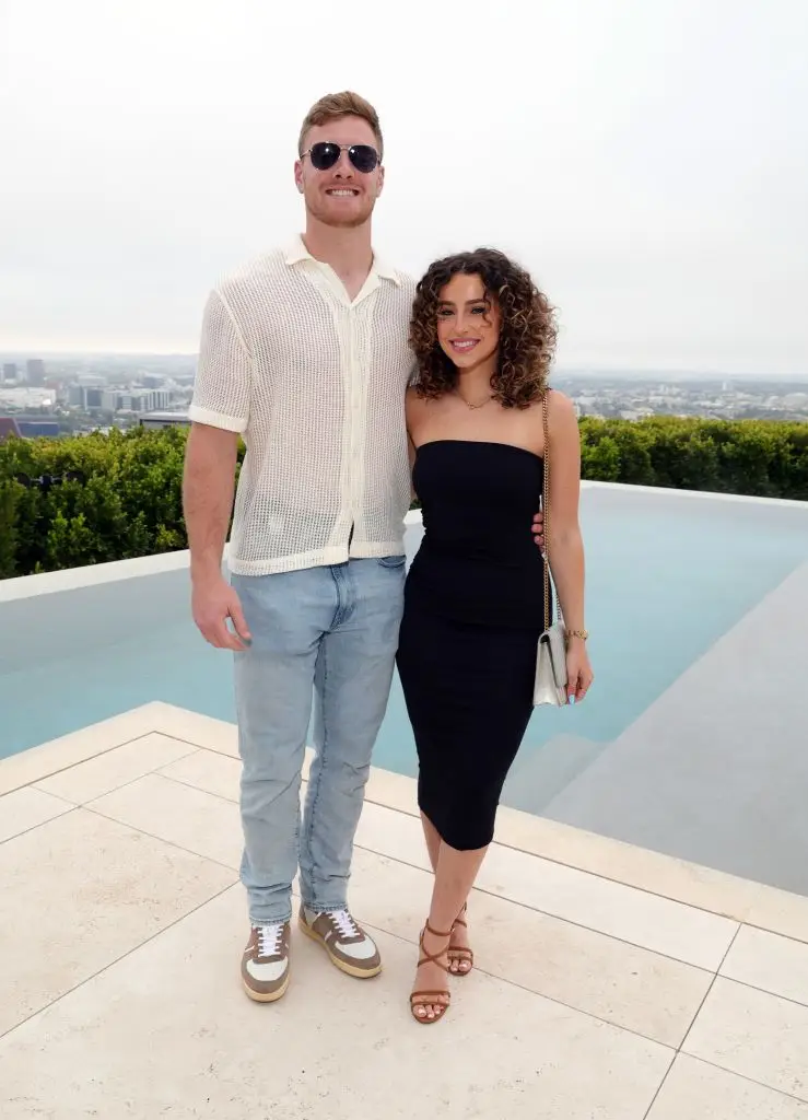 Will Levis and Gia Duddy's sex tape was leaked online by Eastern European hackers (Kevin Mazur/Getty Images for Fanatics)