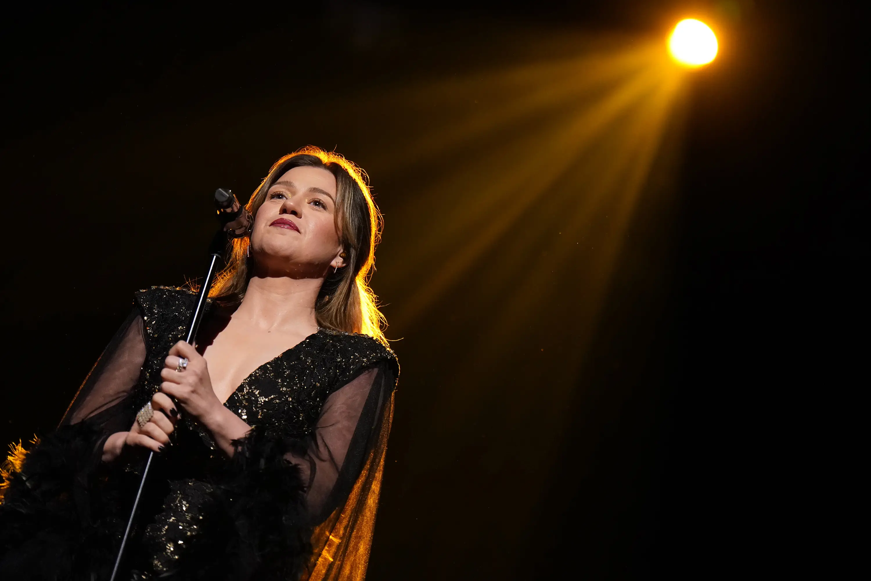 Kelly Clarkson spoke out about the shop on X (Tyler Golden/NBC via Getty Images)