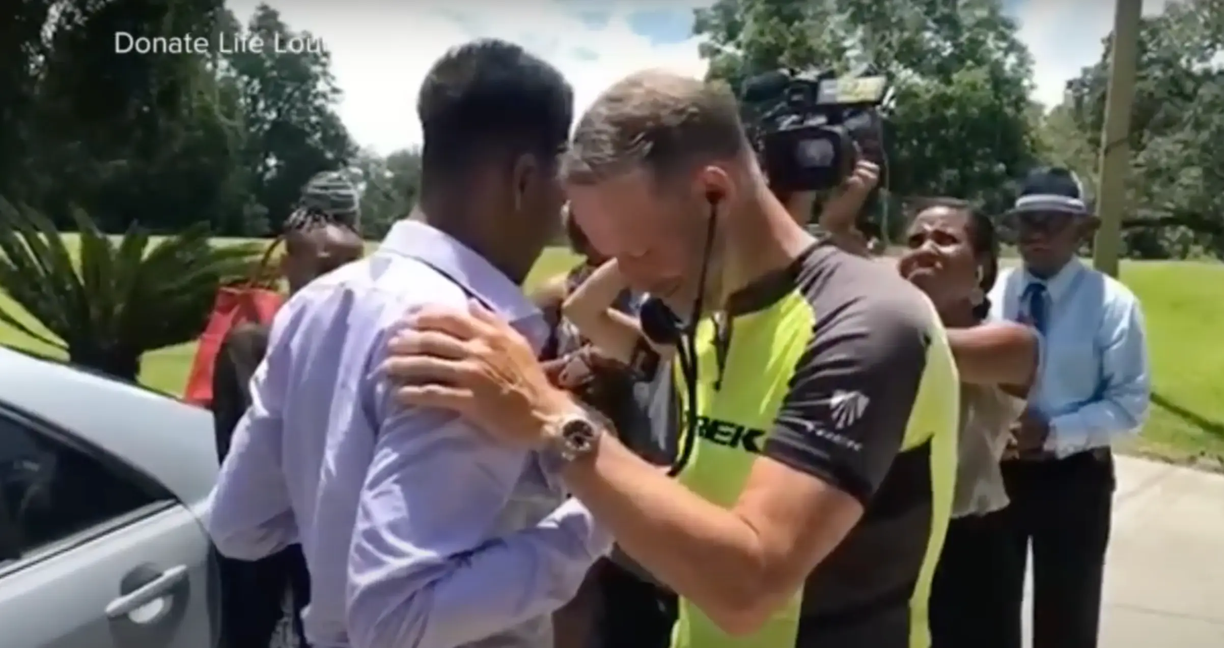 It was an emotional moment (Donate Life Louisiana)