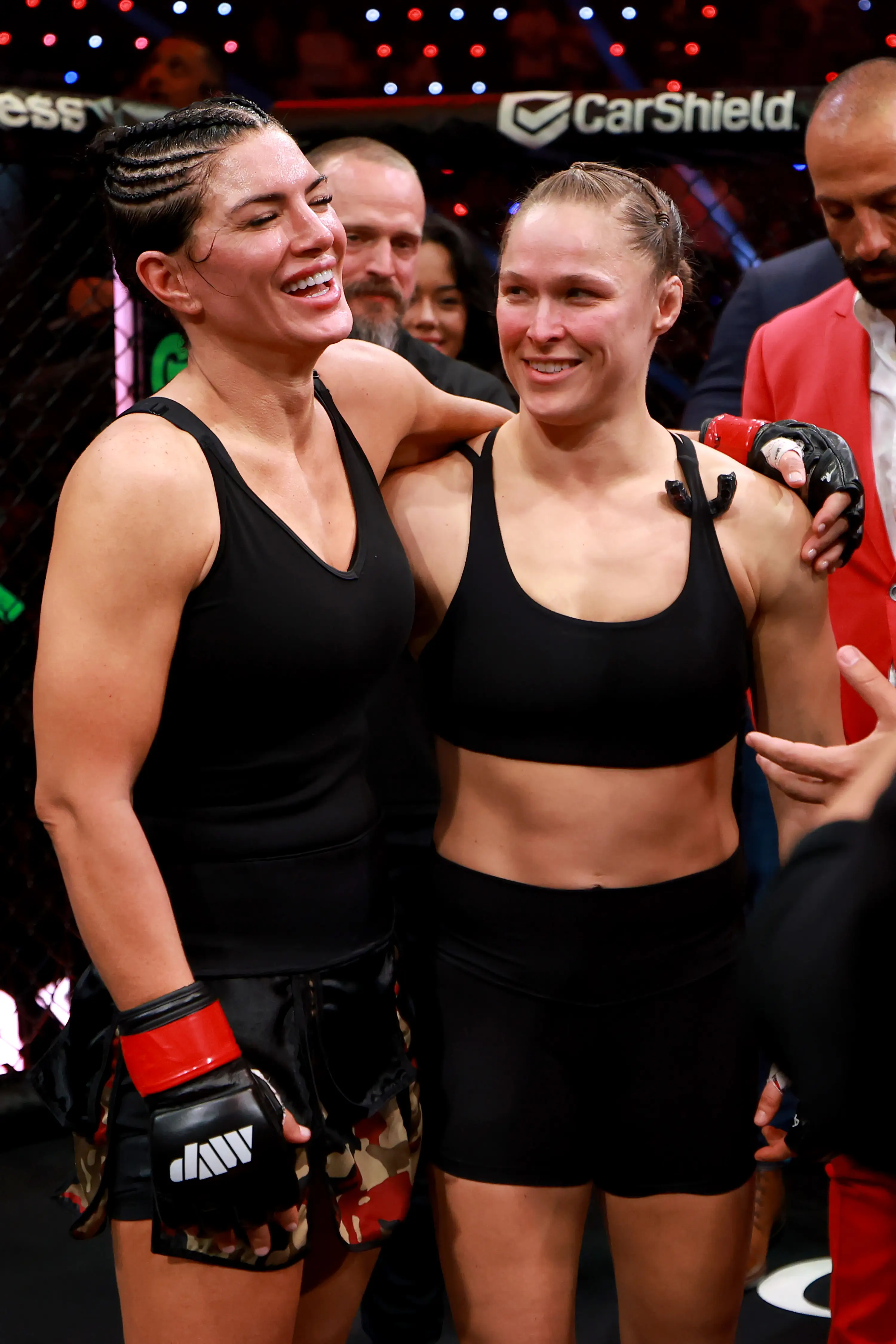 Both MMA fighters are facing suspensions (Sarah Stier/Getty Images for Netflix)