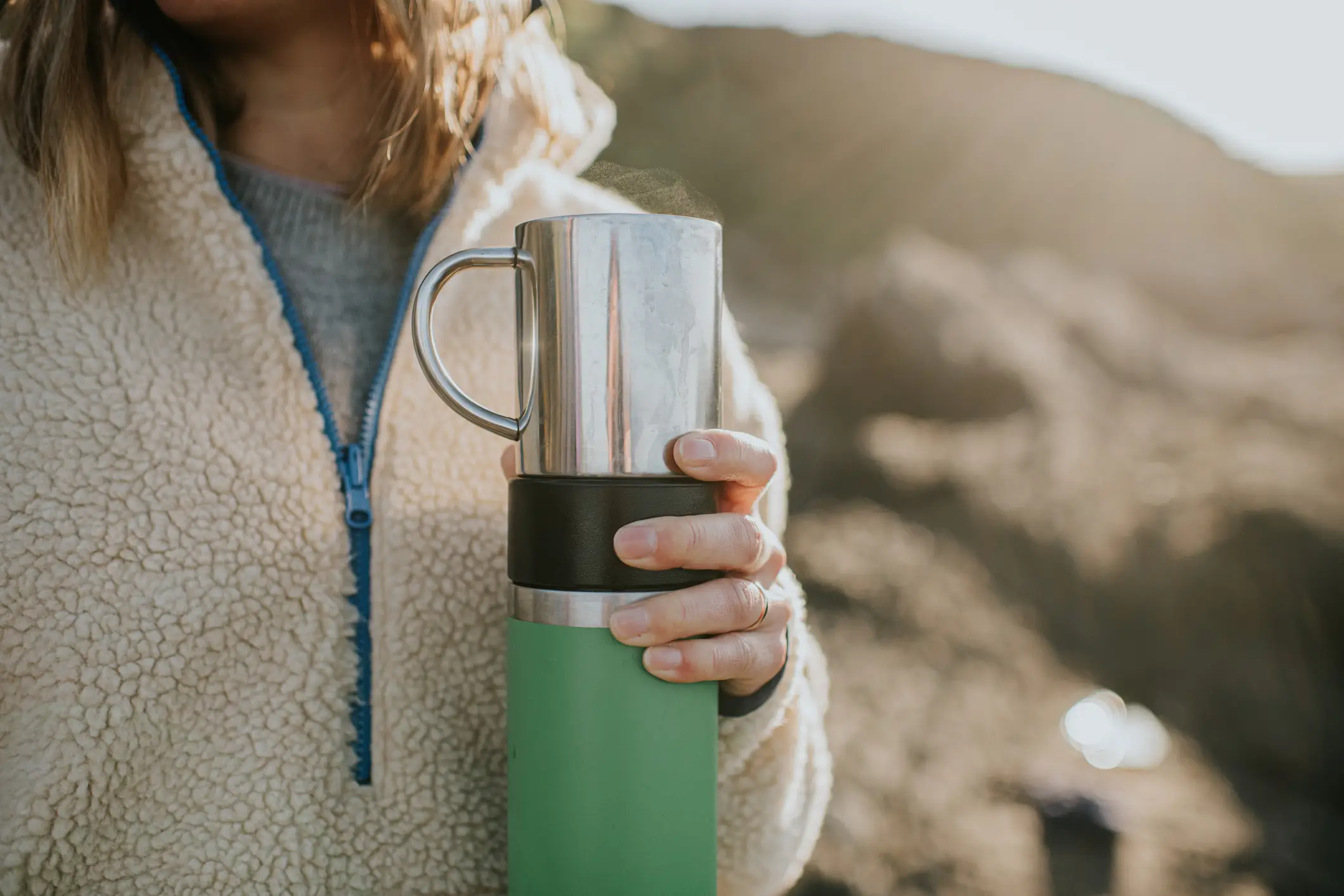 Yesilyrut was just trying not to spill her coffee (Getty Stock Photo)