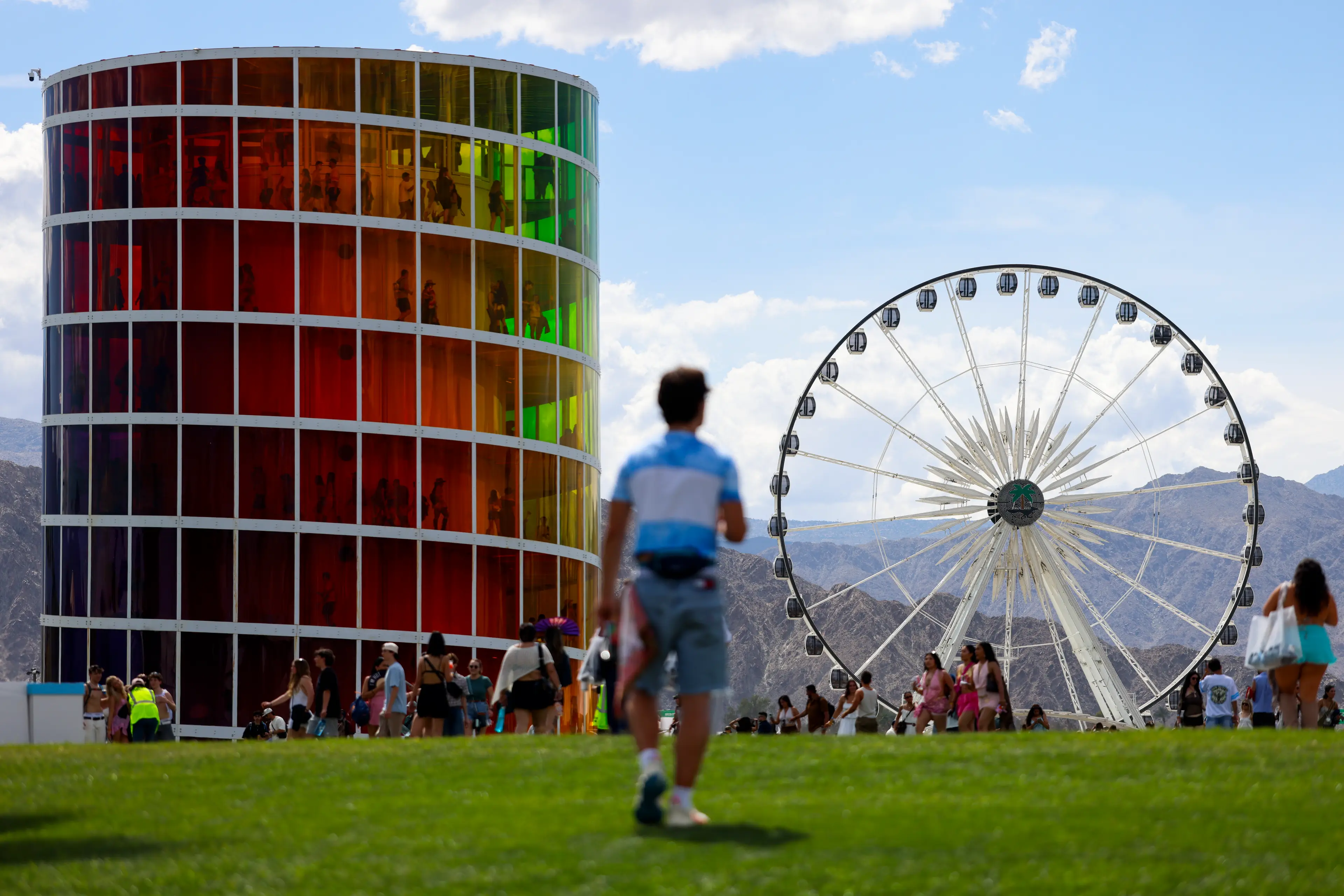 Food and drink at Coachella comes with a hefty price tag (Kayla Bartkowski / Los Angeles Times via Getty Images)