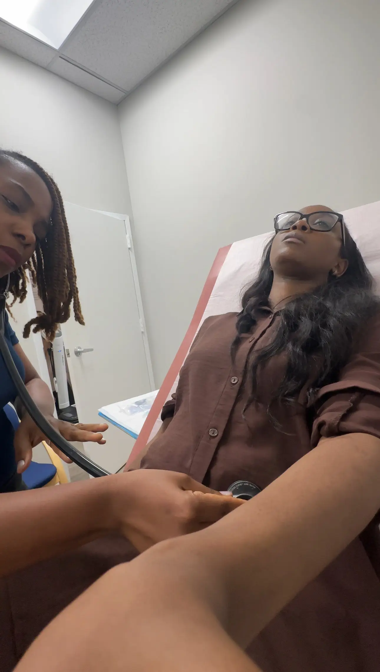 The 28-year-old ended up being hospitalized (SWNS)