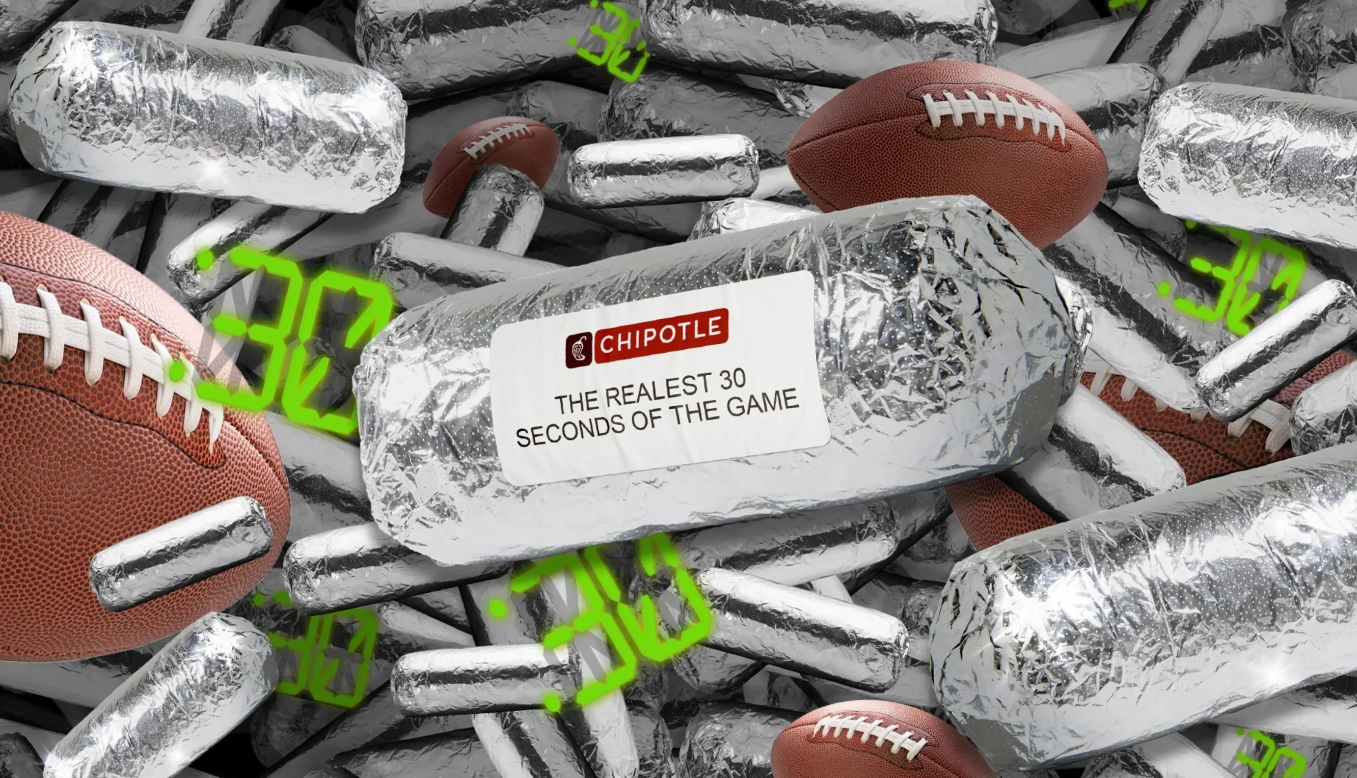 Chipotle is giving away a whopping $1,000,000 worth of food to football fans (Chipotle) 