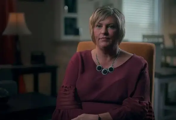 Shawna Scott opened up for the first time following her husband's death. (Netflix)