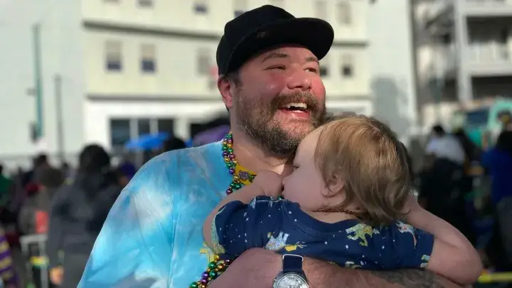 Dad Carl Morgan tragically died after the suspected carjacking (GoFundMe)