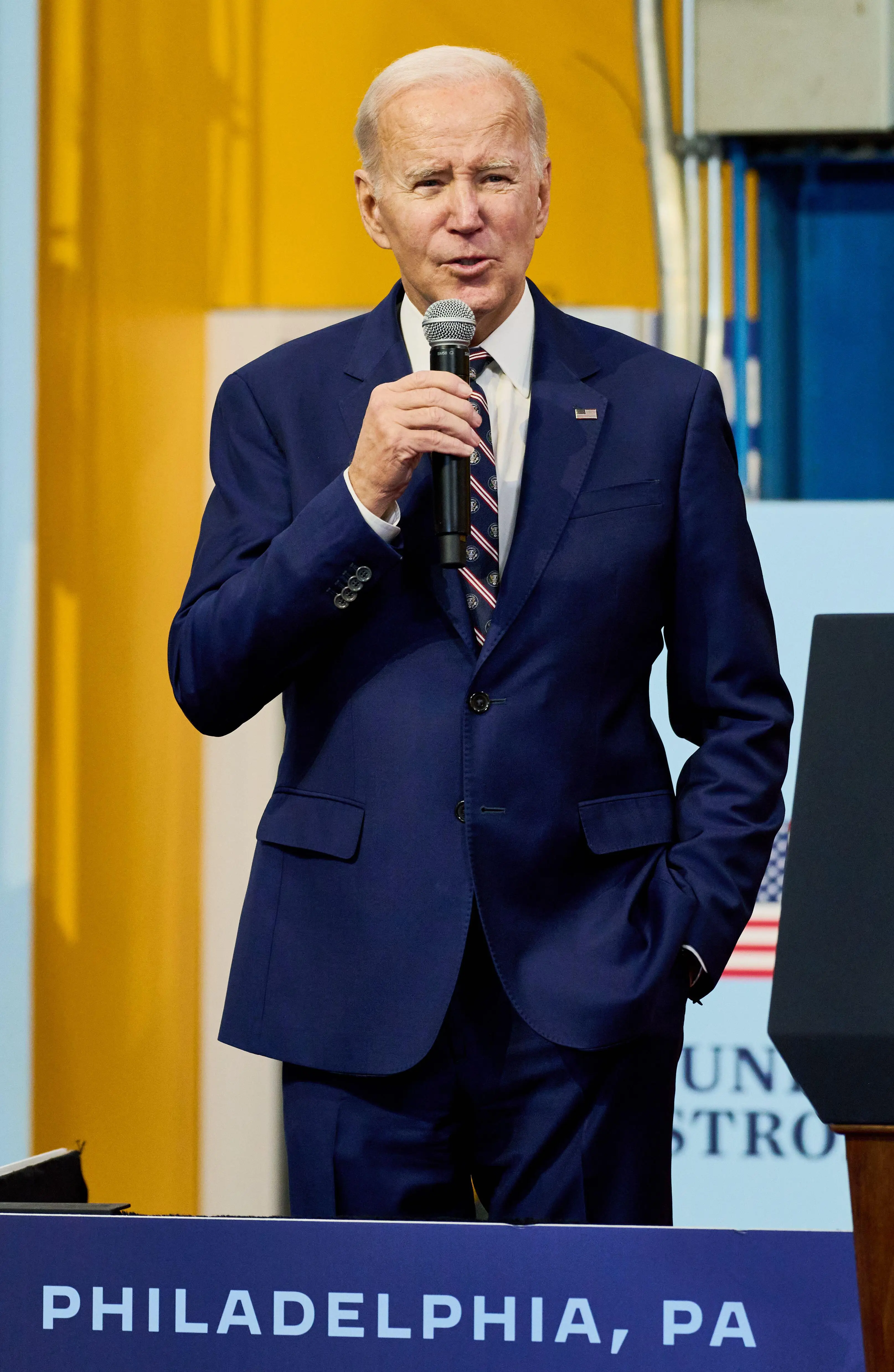 President Joe Biden says he doesn't feel his age.