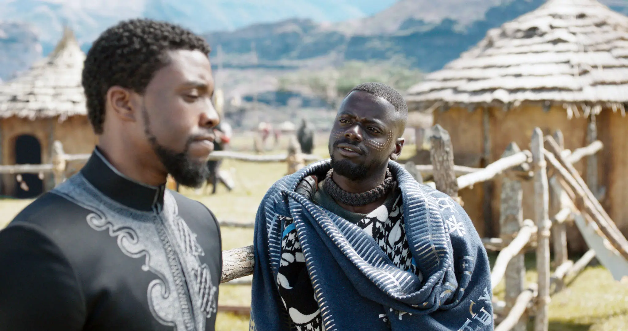 Daniel Kaluuya starred alongside Chadwick Boseman in Marvel movie Black Panther.