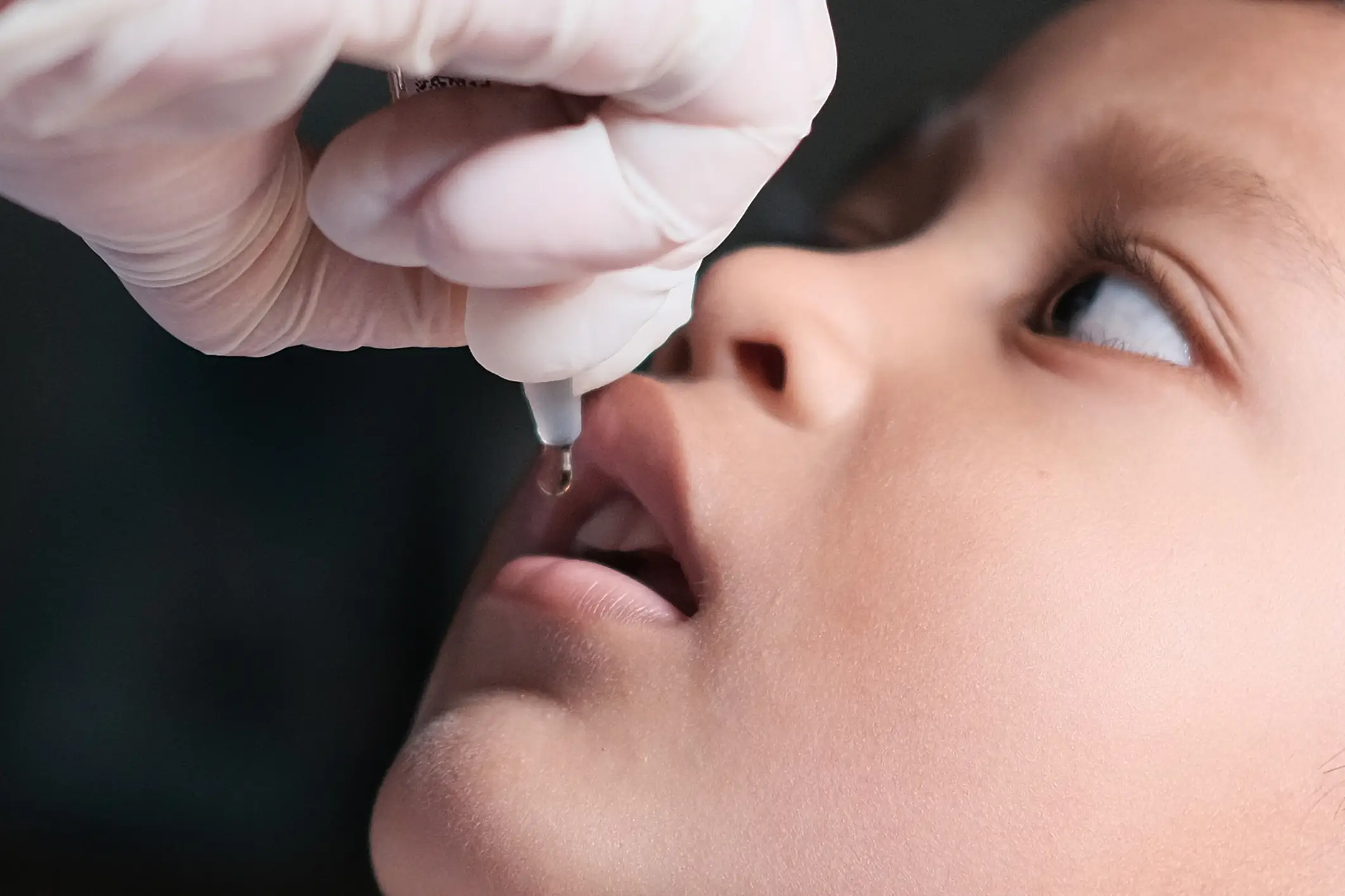 Children typically receive an oral form of the vaccine as a toddler (Riza Azhari / Getty Images)