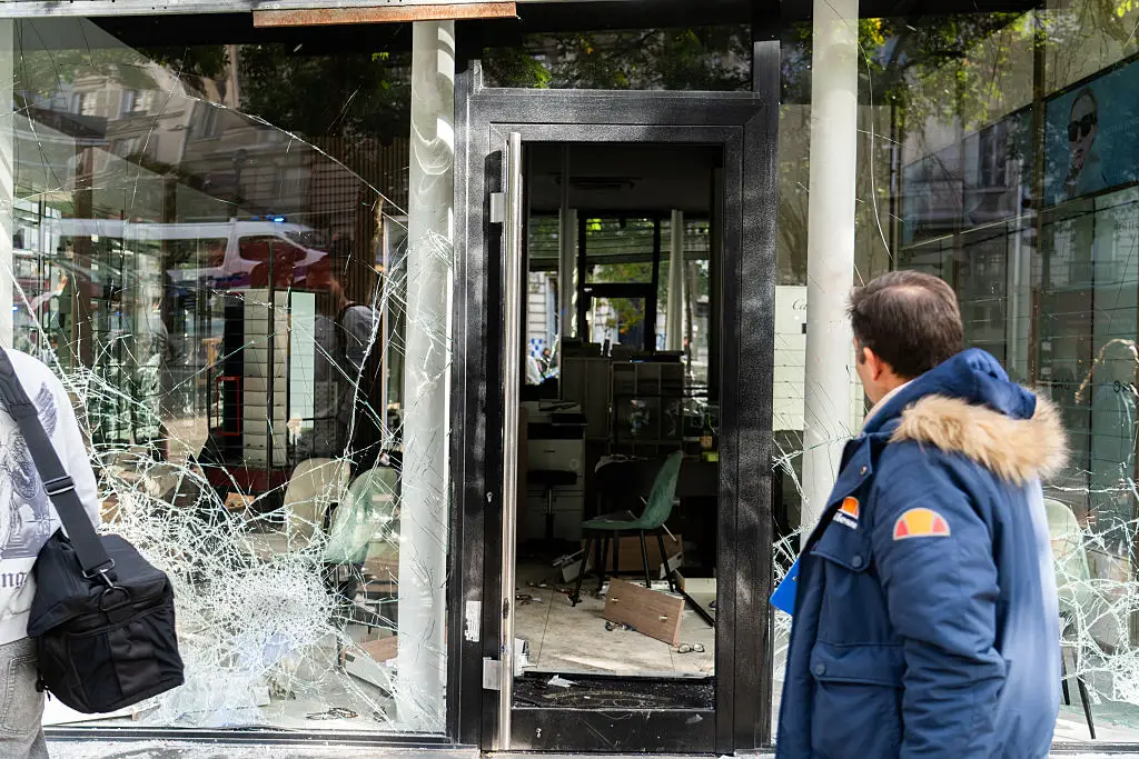 Apparently 1,500 stores were looted during the unrest (Tom Lartige Catillon/Getty Images)