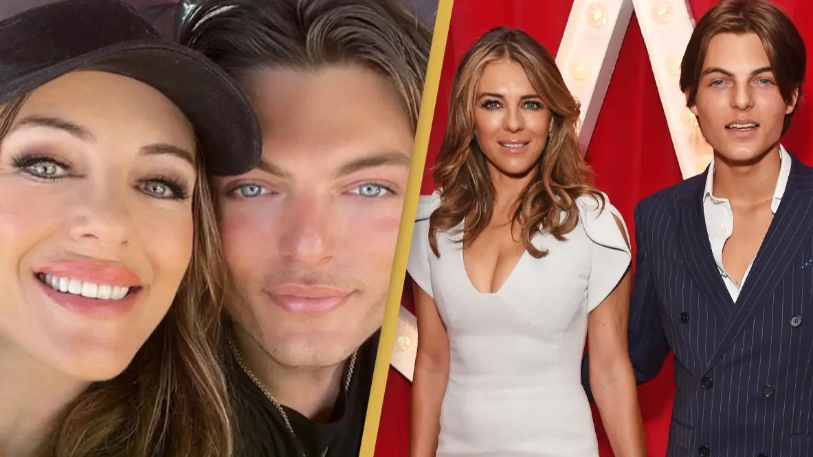 Elizabeth Hurley's son Damian praises mom for being '800 parents in one' after raising him as single parent