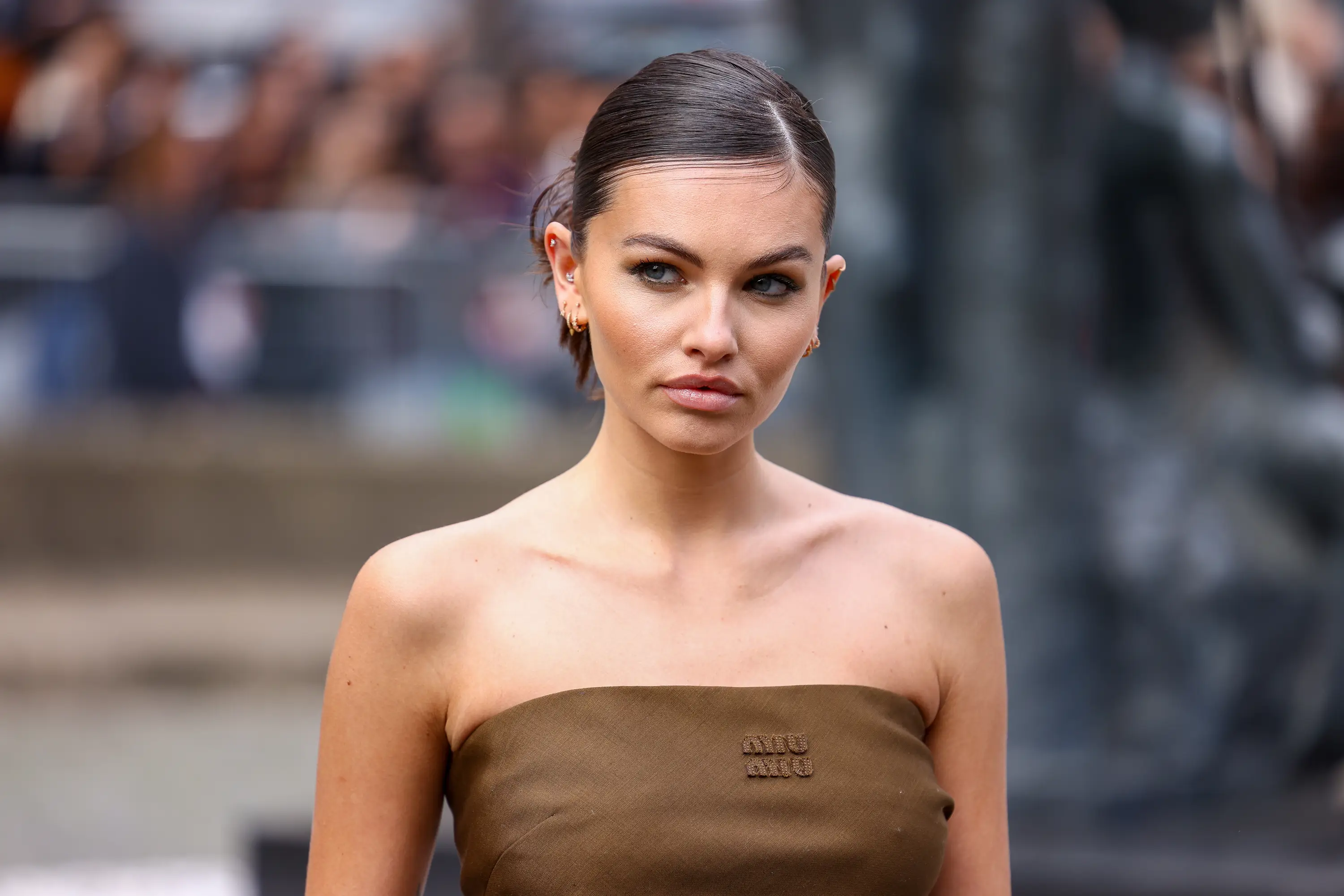 The 23-year-old was thrust into the spotlight at a young age (Marc Piasecki/WireImage)