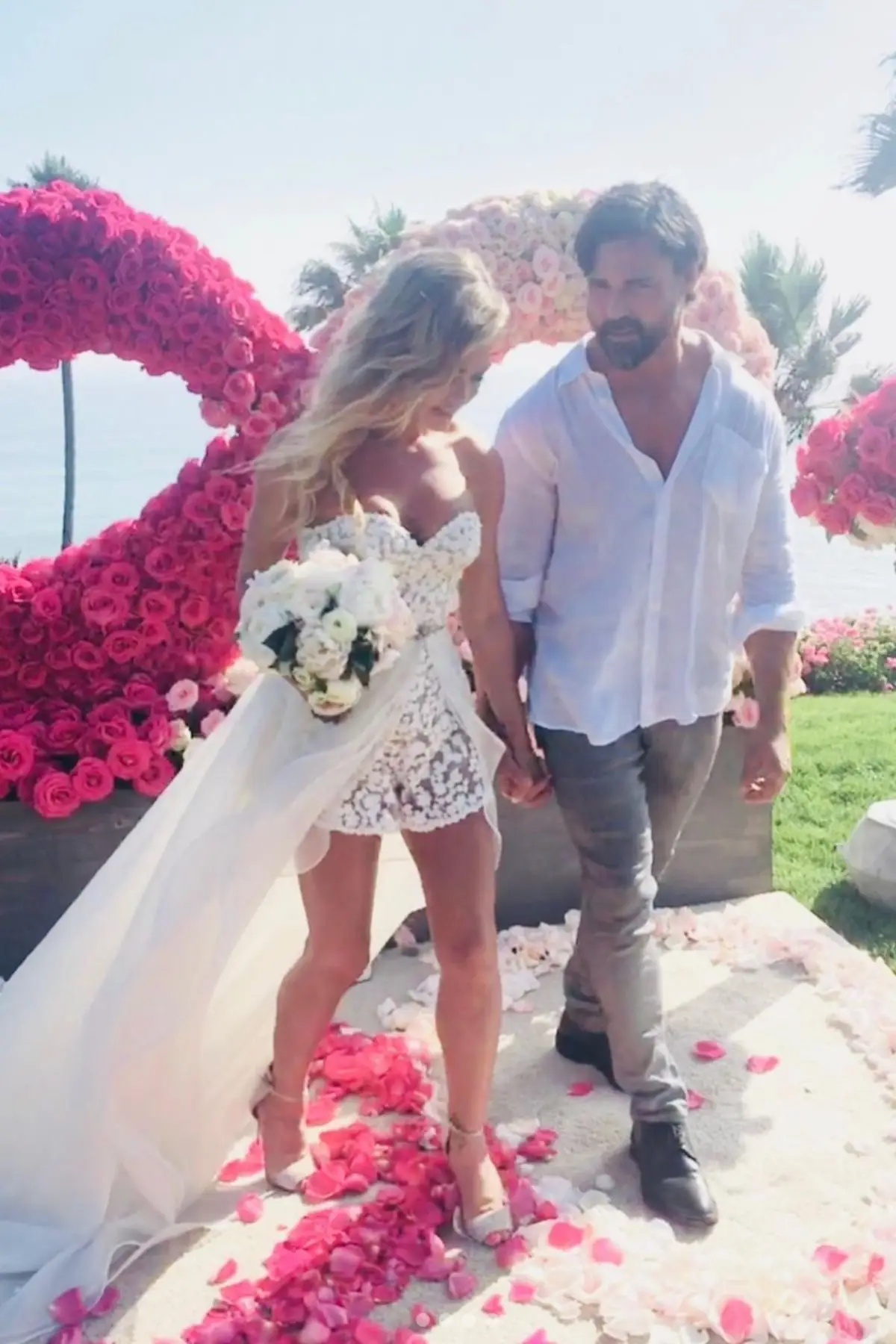 Denise Richards' husband Aaron Phypers has filed for divorce from the actress after six years (Instagram/@deniserichards)