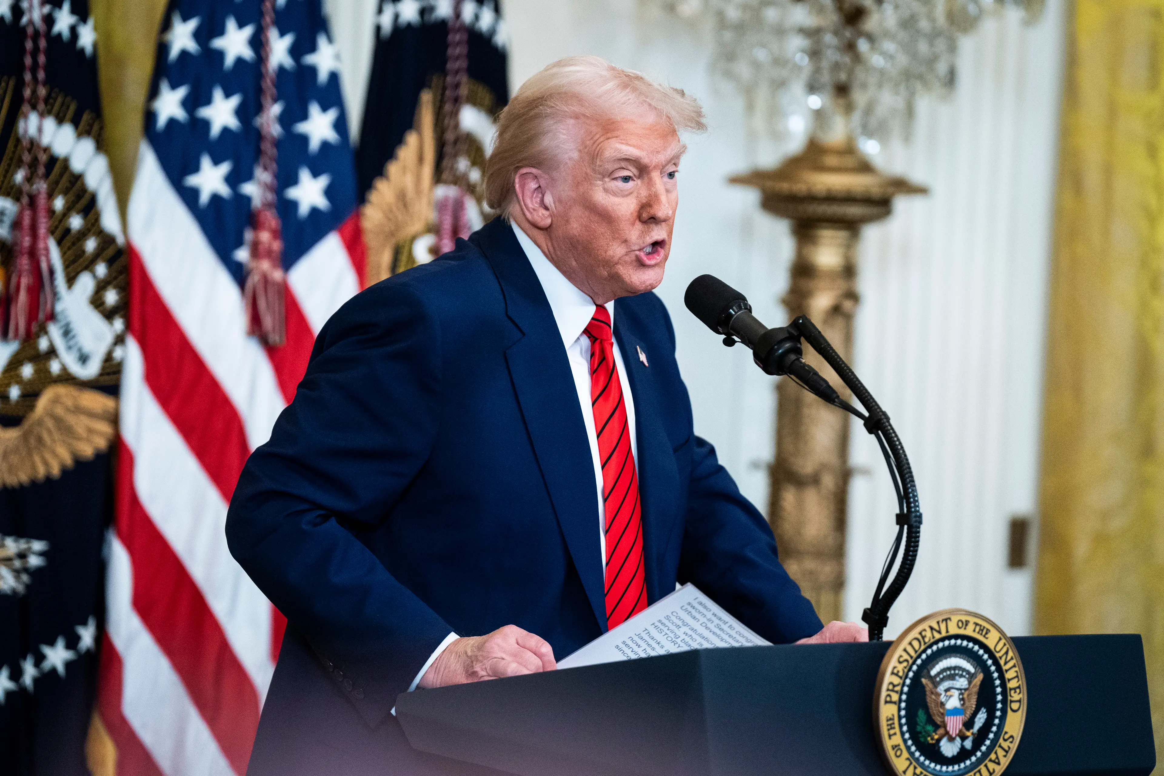 President Trump has once more alluded to his plans to run for a third term (Jabin Botsford/The Washington Post via Getty Images)