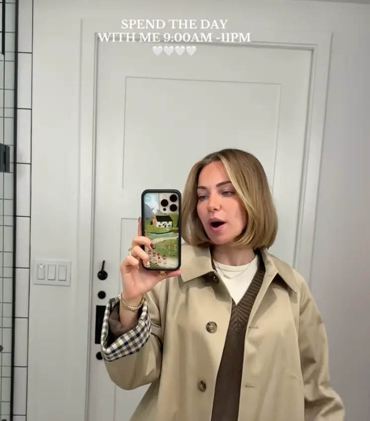 Emilie took viewers to spend the day with her (TikTok/@emiliekiser)