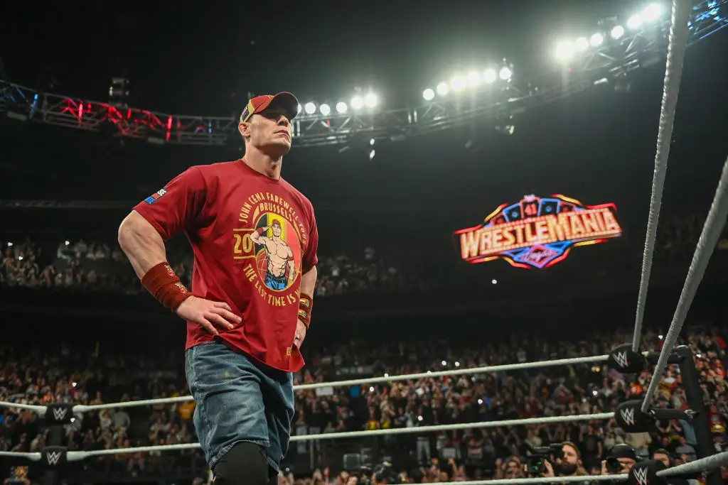 Cena took aim at one young fan in particular during the event (WWE/WWE via Getty Images)