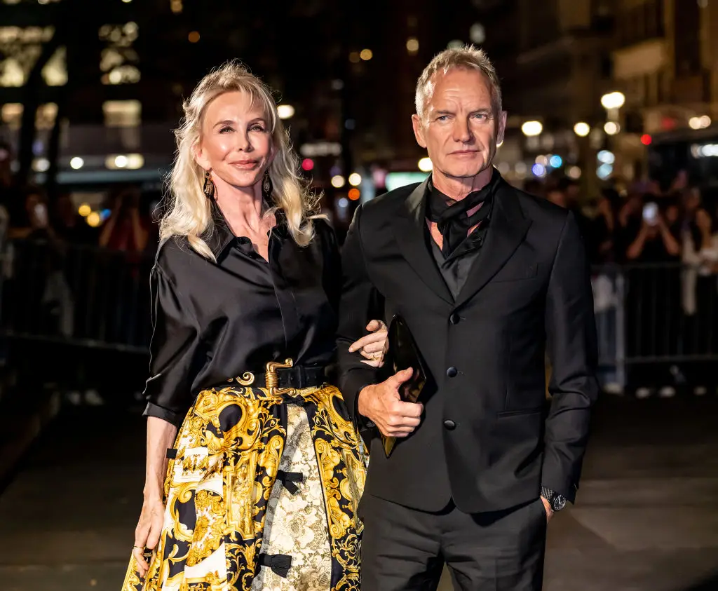 Sting and Trudie (Photo by Gilbert Carrasquillo/GC Images)