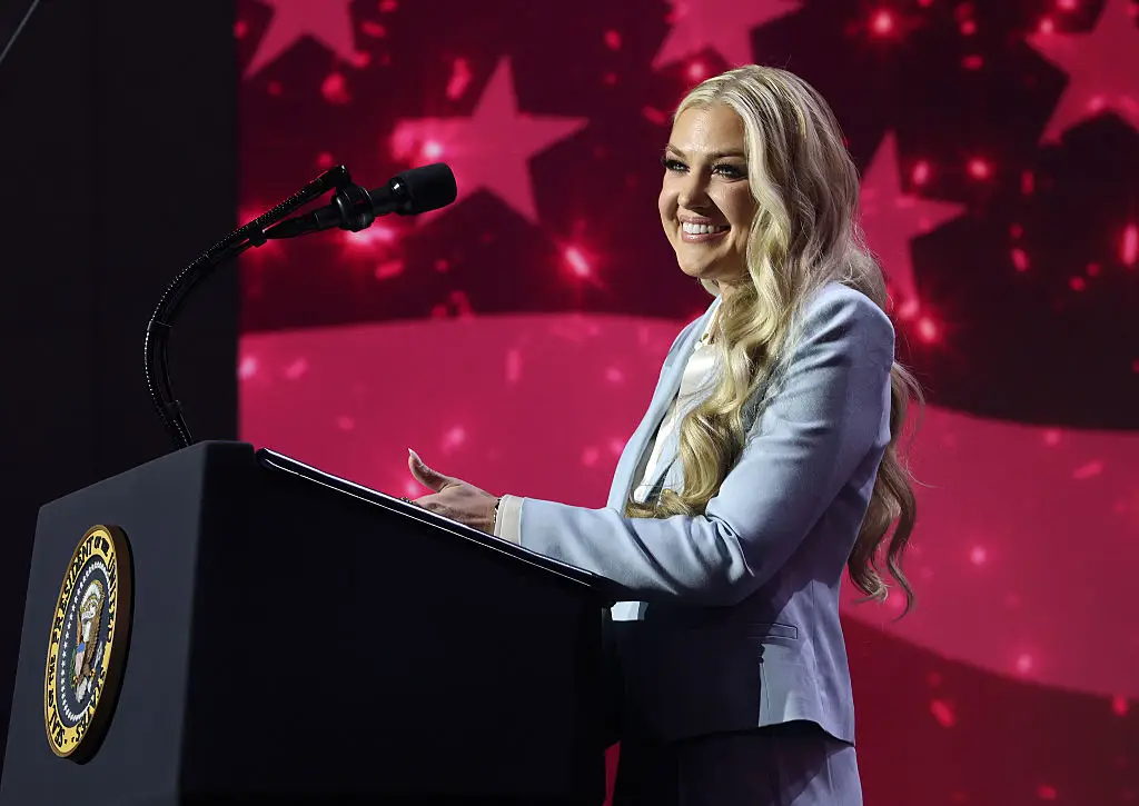 Erika Kirk was present in court (Win McNamee/Getty Images)