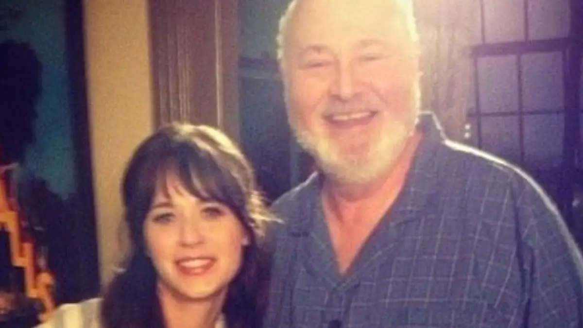 Zooey Deschanel shared a cherished photo of her and Reiner (@zooeydeschanel/Instagram)