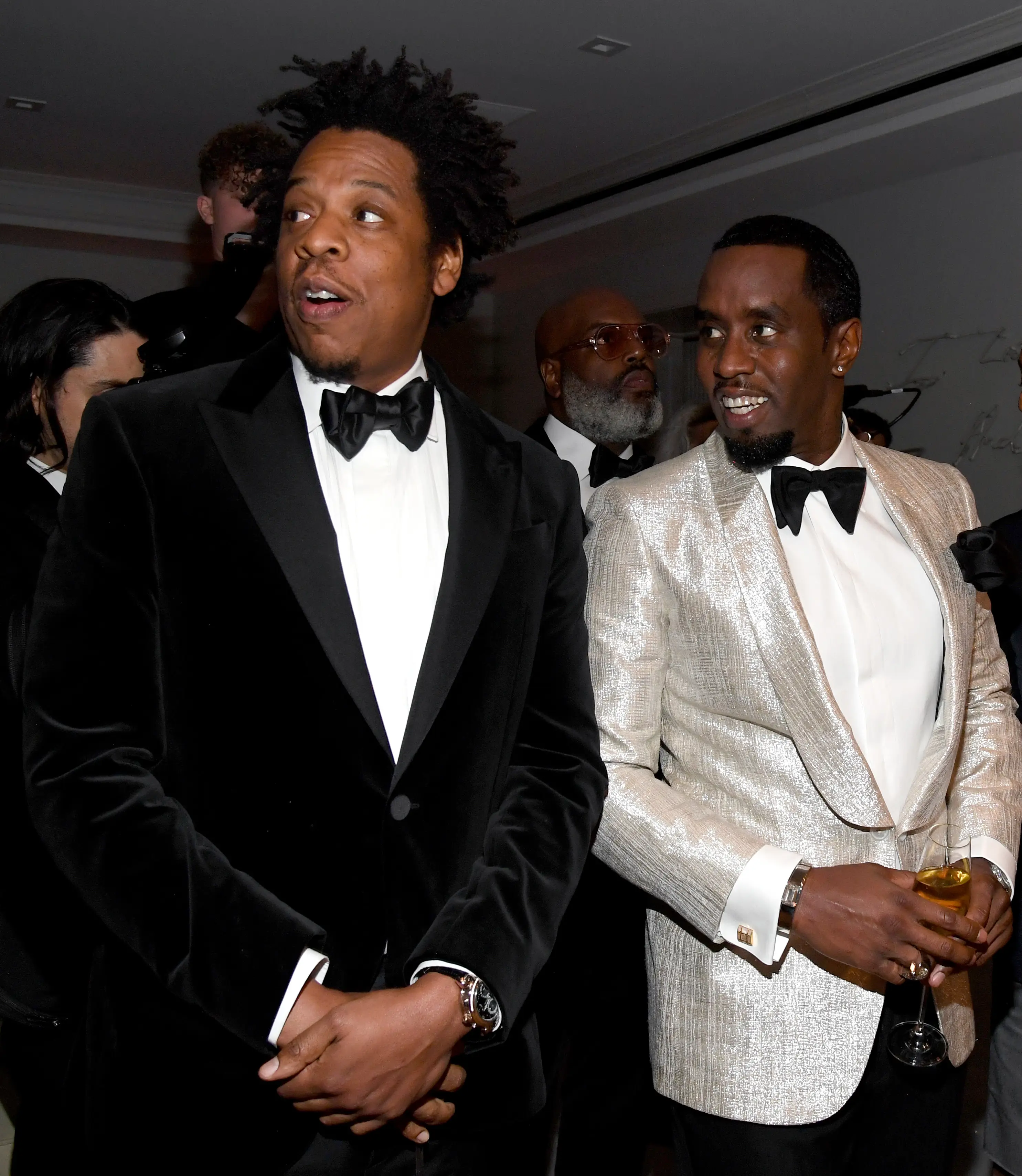 Jay-Z said he was 'angry' at the lawsuit previously lodged against him and Sean 'Diddy' Combs (Kevin Mazur/Getty Images for Sean Combs)