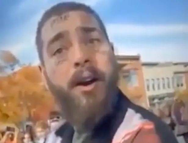 Malone was caught off guard by the comment. (TikTok/maxmiller9921)