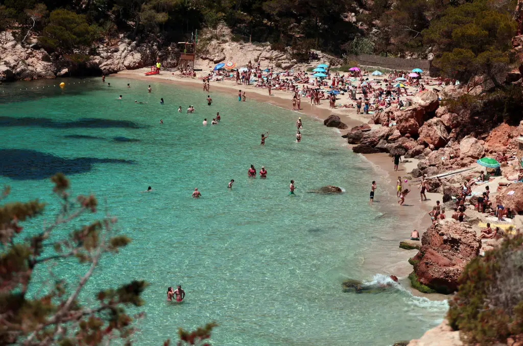 Ibiza is a major tourist hotspot (Thomas COEX / AFP)