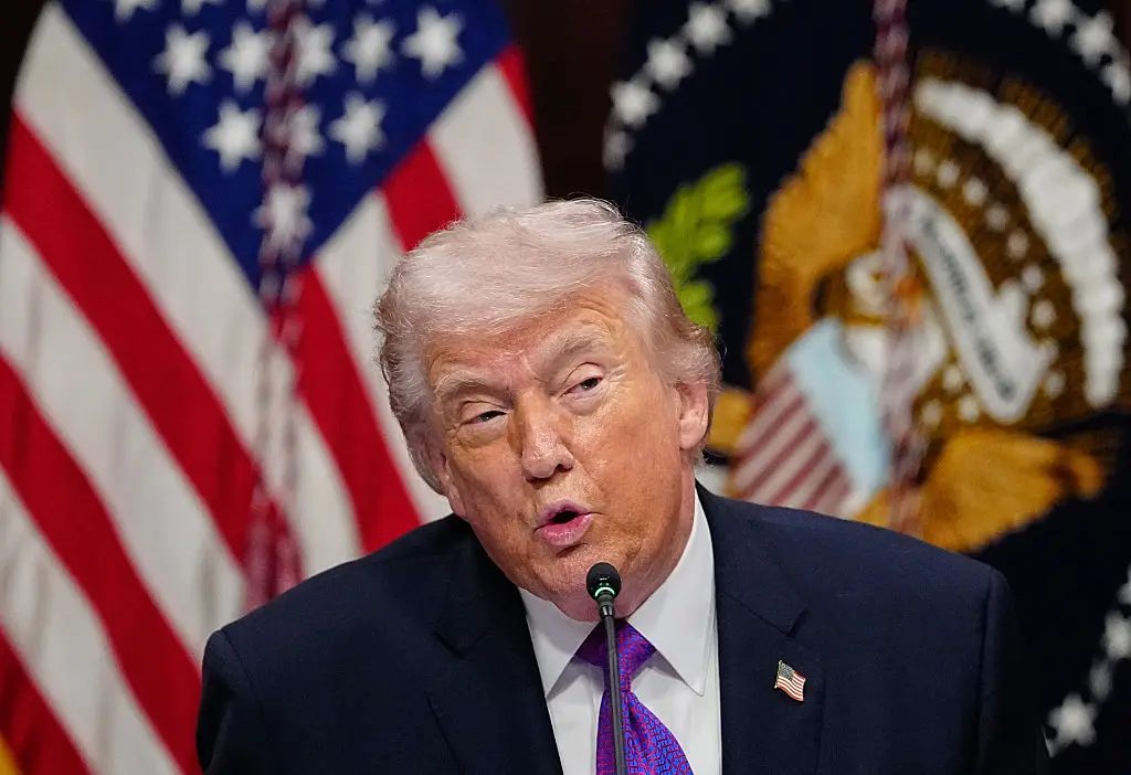 Trump scored higher on border security (Bonnie Cash/UPI/Bloomberg via Getty Image)