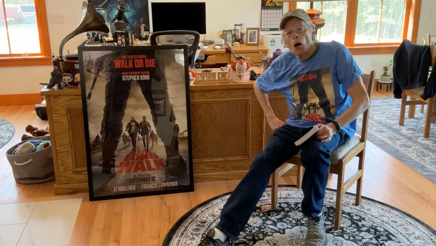 The legendary author found himself in hot water last month after he made a comment about Charlie Kirk (X/stephenking)