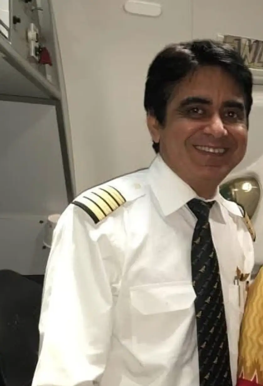 Captain Sumeet Sabharwal of the Air India crash (Handout)