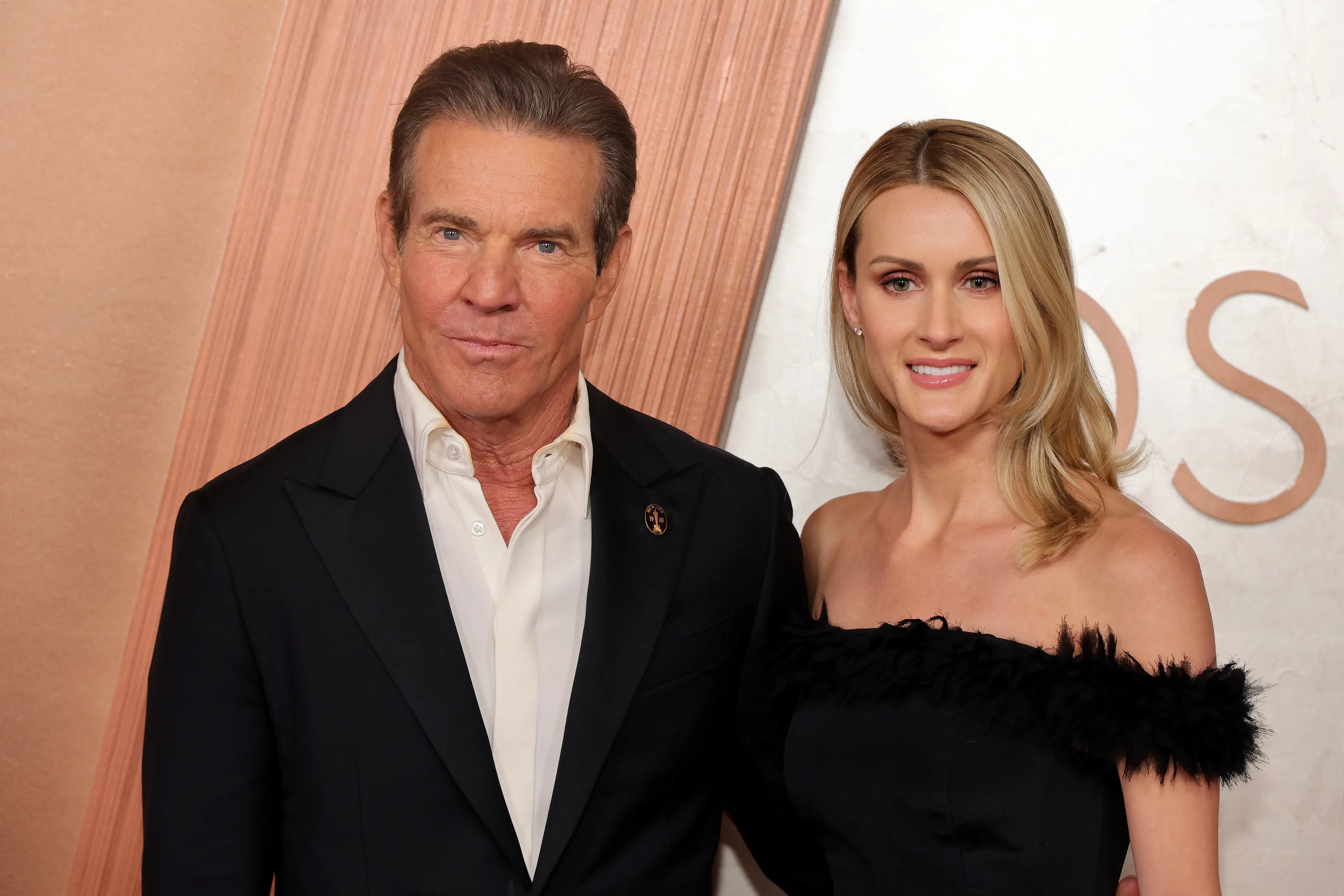 Dennis Quaid and Laura Savoie have almost four decades between them (Savion Washington/Getty Images)