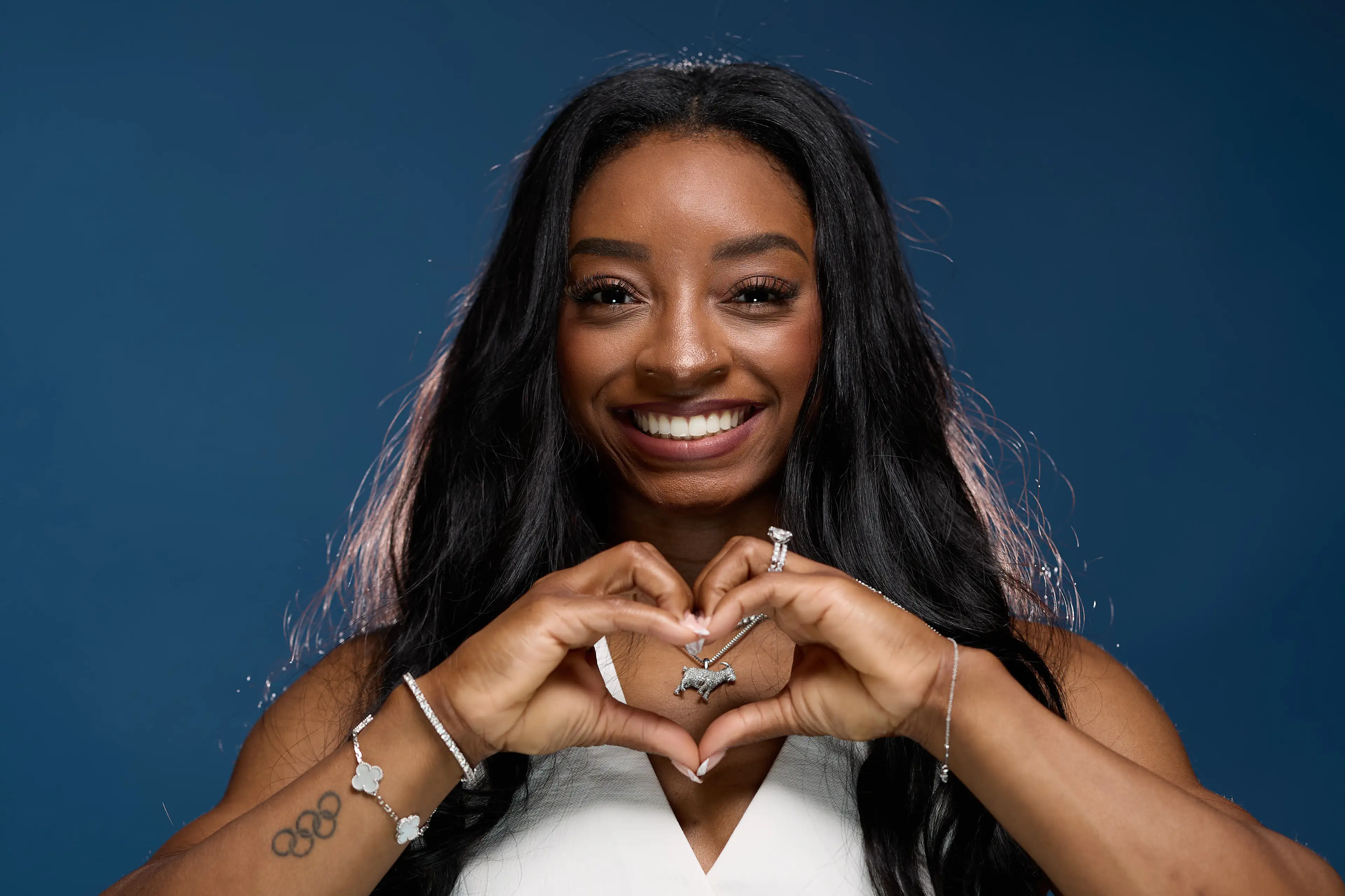 Simone Biles has spoken out in support of Jordan Chiles. (Joe Scarnici/Getty Images for USOPC)