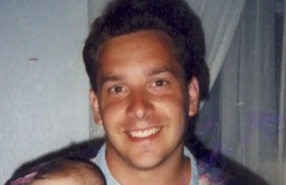 Mike blacked out after being hit by the granite. (Supplied)