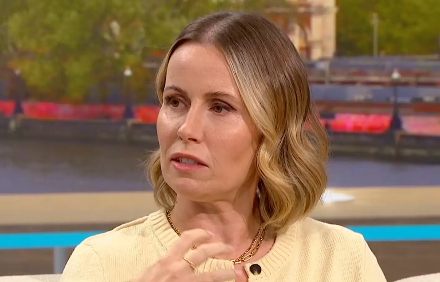 Gemma Renwick suffers with retrograde cricopharyngeus dysfunction (ITV/Good Morning Britain)