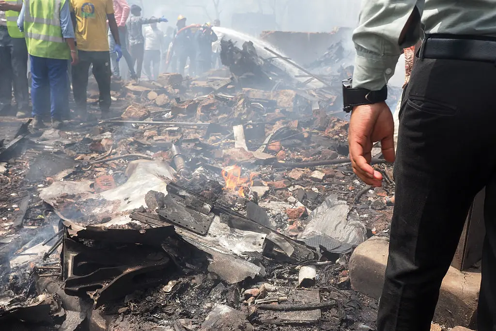 The Air India crash killed 260 people on June 12 (SAM PANTHAKY/AFP via Getty Images)